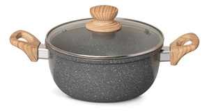 CACAROLA C/ TAMPA 7.5L 28CM DARK GRAY - OSTER