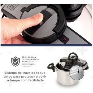 PANELA DE PRESSAO 6L GALAXY PRO - BLACK DECKER