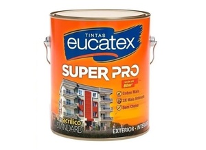 ACRILICO SUPERPRO STANDARD BRANCO SEMI BRILHO 3,6L - EUCATEX