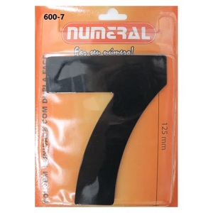 NUMERO ADESIVO PRETO 125MM Nº7 – NUMERAL