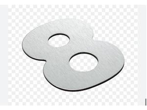 NUMERO ADESIVO DE ACO 60MM Nº8 - NUMERAL