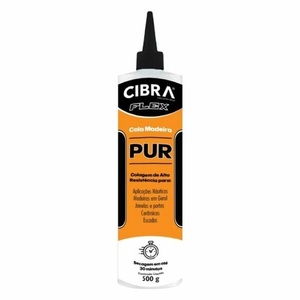 ADESIVO PUR MADEIRA 500G - CIBRA