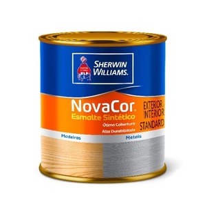 ESMALTE SINTÉTICO MARROM AB 225ML NOVACOR UN.